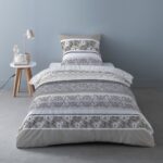 Dekbedovertrek - Flanel - 1 persoon - 140 x 200 cm - Dante