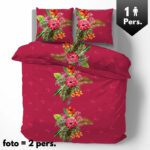 Dekbedovertrek 100% Katoen Premium - 1 persoon - 140 x 200 cm - Antilles