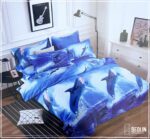 Dekbedovertrek - Micropercal - 200 x 200 cm - Dolfijnen