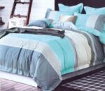 Dekbedovertrek - Micropercal - 240 x 220 cm - Blue Lagoon